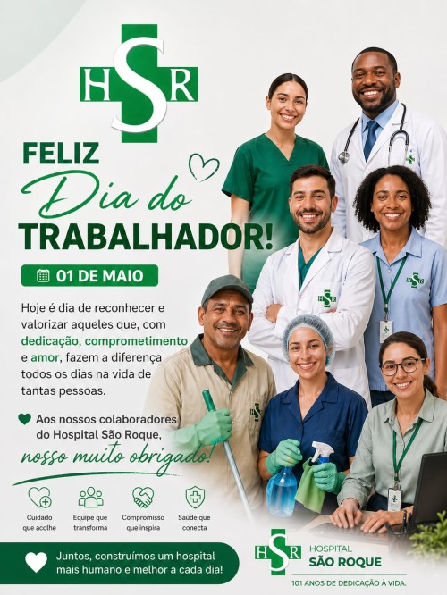 Feliz dia do Trabalhador!