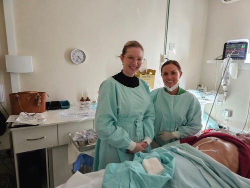 Procedimento de Gastrostomia Endoscópica no Hospi